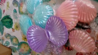 Portacaramelle a forma di conchiglia pz.12