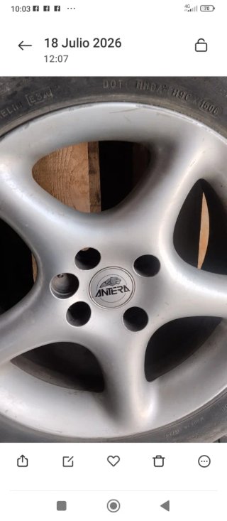 Llantas de coche (4 unidades)