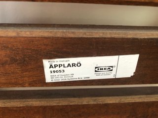 Conjunto Mesa + 2 Sillas IKEA ÄPPLARÖ Madera