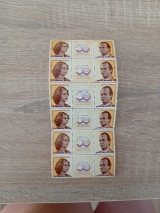 Sello España 50 Aniversario 1938-1988
