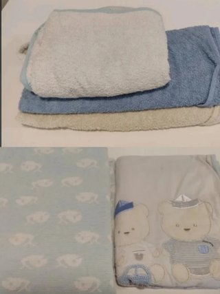 3 Toallas y 2 Colchas Bebé