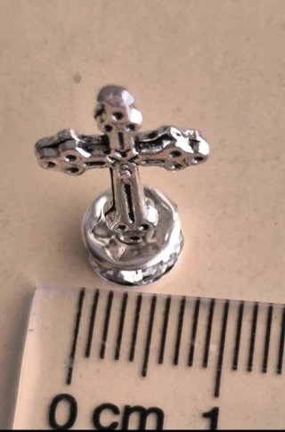 Mini Cruz Decorativa Casa Muñecas