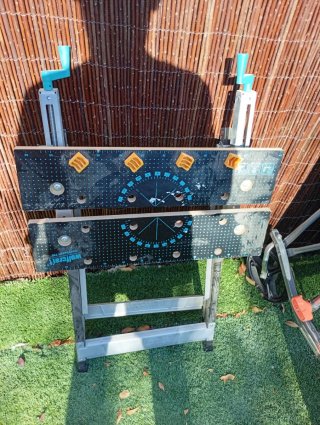 Mesa de trabajo plegable Wolfcraft
