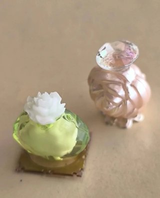 3 Perfumeros Miniatura Casa Muñecas
