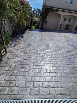 Soleras de hormigón impreso