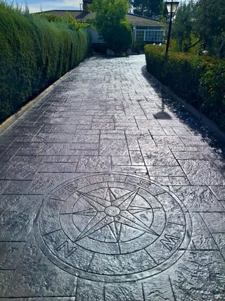Soleras de hormigón impreso