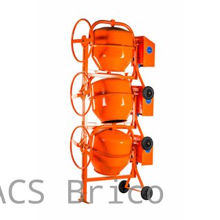 Hormigonera Eléctrica Profesional ECOMIX 700w 125 Litros