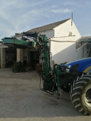 Vibro Olivar en funcionamiento