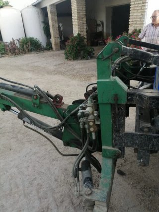Vibro Olivar en funcionamiento
