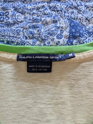 Camiseta Ralph Lauren V-neck Talla M