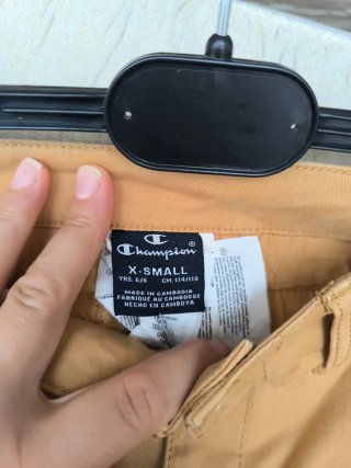 Pantaloncini cargo Champion senape 5 6 anni