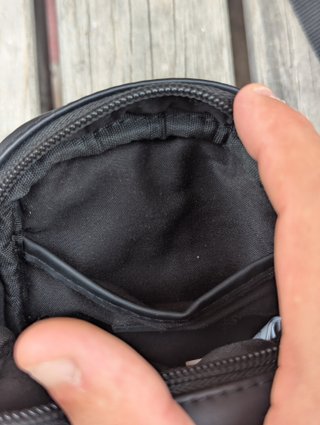 Bandolera Zara Negra