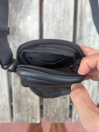 Bandolera Zara Negra