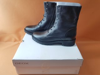 Botas Geox Mujer Piel Negro Talla 41