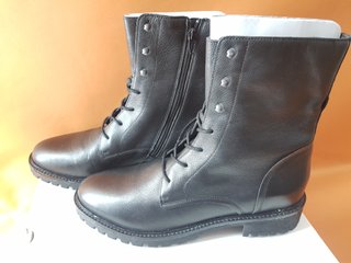 Botas Geox Mujer Piel Negro Talla 41