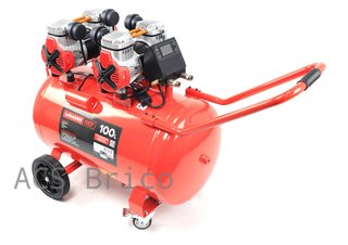 Compresor de Aire Silencioso con LCD 100L - 4 Hp - 09350 - Mader