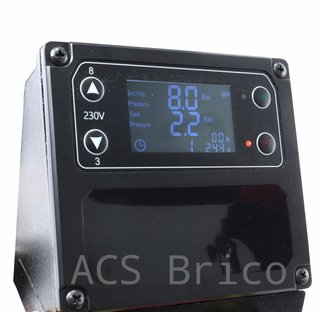 Compresor de Aire Silencioso con LCD 50L - 4 Hp - 09349 - Mader
