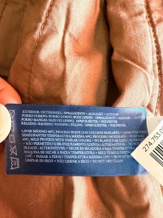 Parka encerada Lloyds Marrón