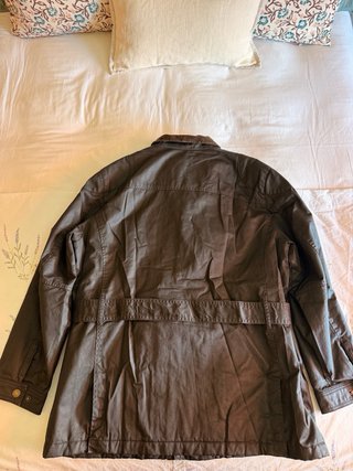 Parka encerada Lloyds Marrón