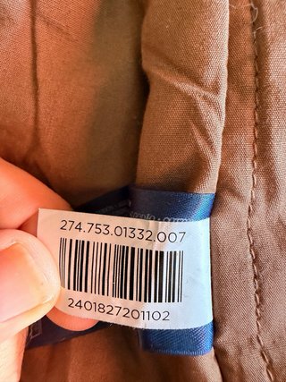 Parka encerada Lloyds Marrón