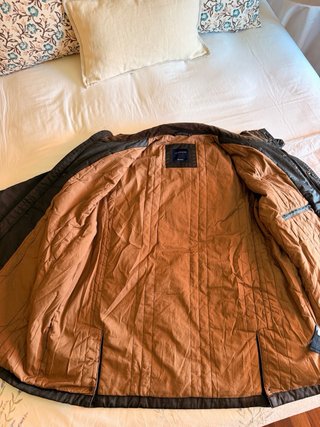 Parka encerada Lloyds Marrón