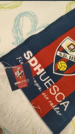 Bufanda SD Huesca ¡Vamos Huesca!