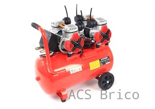 Compresor de Aire Silencioso con LCD 50L - 4 Hp - 09349 - Mader
