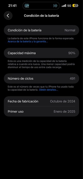 iPhone 15 Plus 128GB Esim Negro