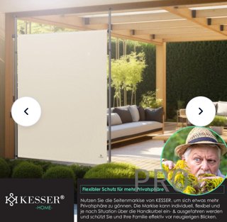 Toldo vertical para exterior - KESSER
