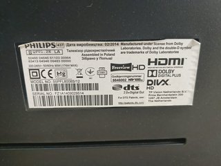 T-CON TV Philips 55PFL8008S 13Y_SNB240LABC4LV0.0