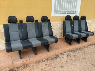 Asientos Furgoneta 6 Plazas Sprinter y Crafter