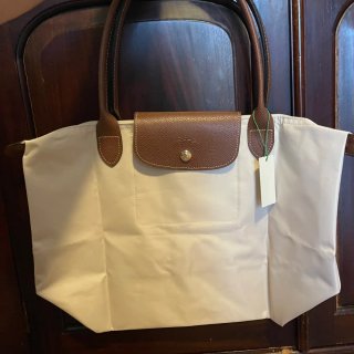 Borsa Longchamp Panna Taglia M