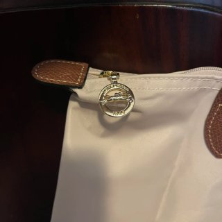 Borsa Longchamp Panna Taglia M