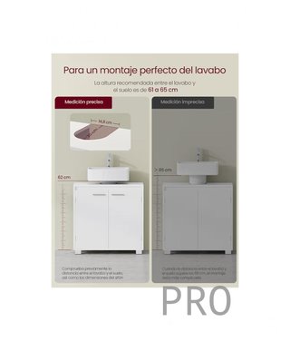 Armario bajo el lavabo