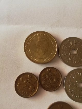 9 Monedas, Corona Dinamarca (1992-2004)