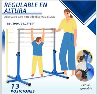 Barra de gimnasia para niños