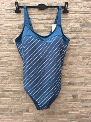 Costume mare Amoena blu righe bianche