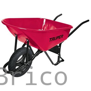 Carretilla 100 Litros Metálica - Impinchable - 580 Kg - Truper