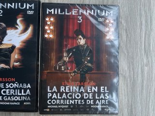 Trilogía Millenium DVD (Español)