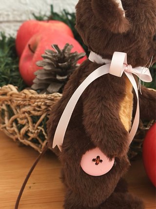 Peluche ratón hecho a mano