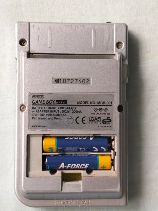 Nintendo Game Boy Pocket Plata