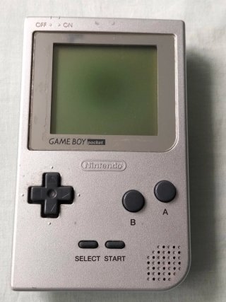 Nintendo Game Boy Pocket Plata