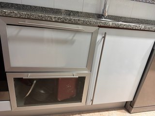 Muebles de cocina y encimera de mármol