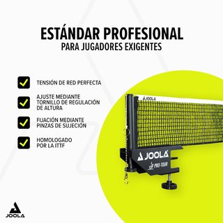Red Joola Pro Tour Ping Pong ITTF