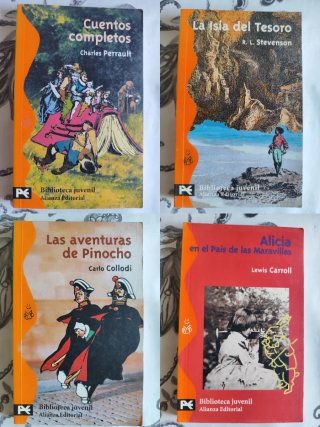 Literatura infantil y juvenil clásica. Varios.