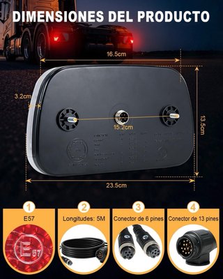 NUEVO! (70€) Juego Luces LED Remolque