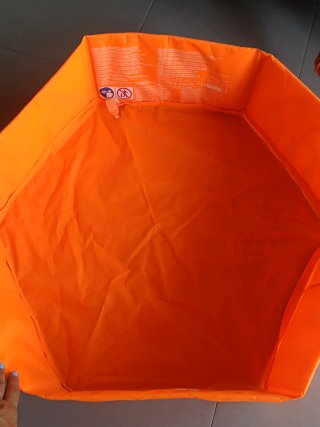 Piscina infantil Nabaiji naranja