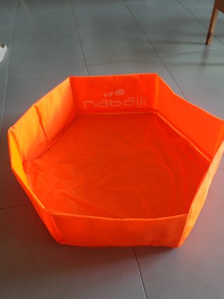 Piscina infantil Nabaiji naranja