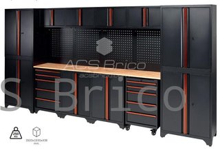 Conjunto Taller 6 Módulos S/Madera Alyco Orange 129795