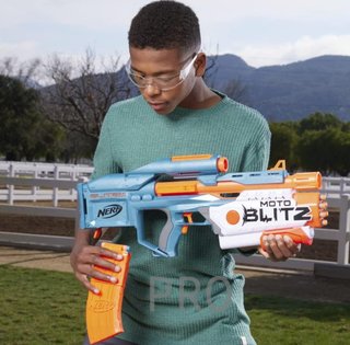 Blaster con alcance motorizado - Nerf Elite